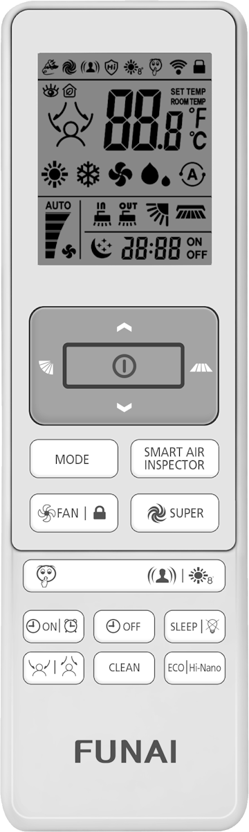 Кондиционер Funai EMPEROR UP SMART EYE FULL DC Inverter RAC-I-EU25HP.D01